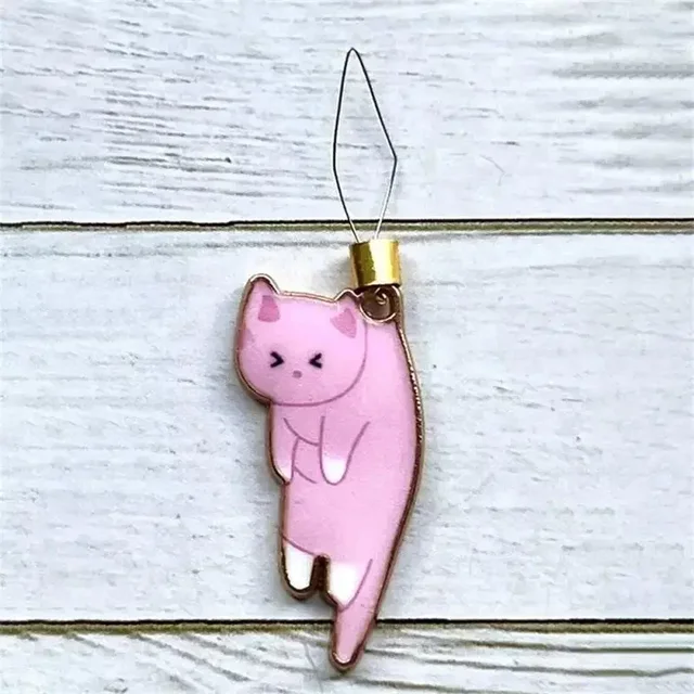 Magnetic Cat Needle Threader Nanny Magnet for Embrodery Cross Stitch Insertion Tool Manual Needle Threader Sewing Tool Accessory 5