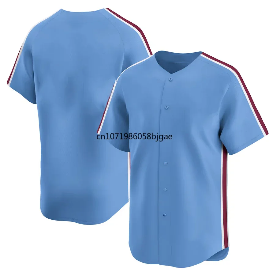 thumbnail image 1 of Camiseta de Bryson Stott Camiseta de béisbol de Estados Unidos de Filadelfia Camiseta de 3 Bryce Harper Camiseta de 7 Trea Turner Todas cosidas Tallas de EE. UU. S-XXXL, 1 of 4