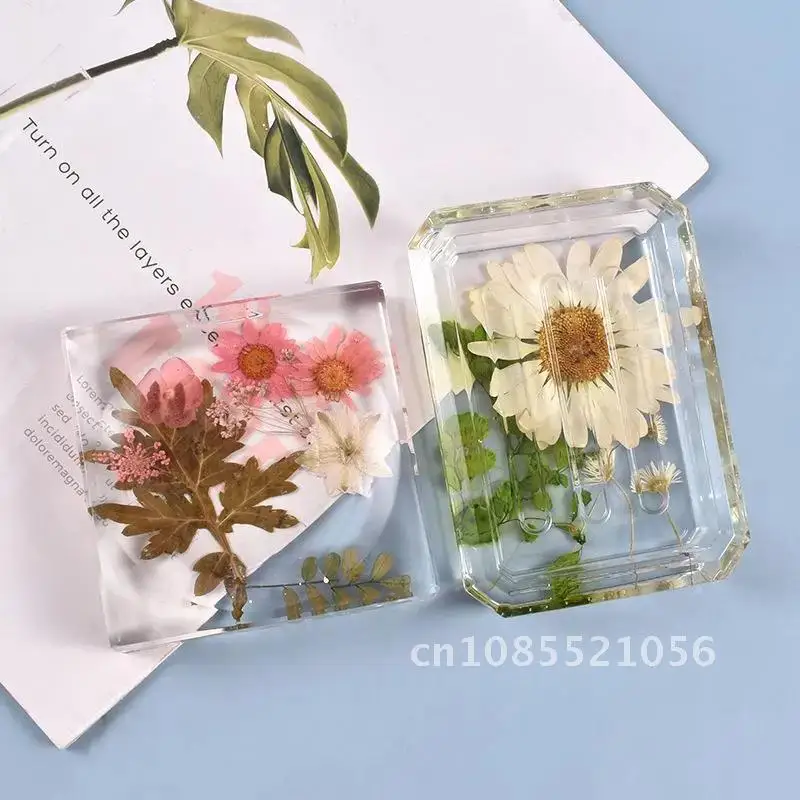 

Practical Silicone Mold Soap Dish Making Decoration Handmade Soap Holder Storage Box Mold Epoxy Resin Mold Leaking Drain Box