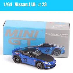 MiniGT 1/64 Scale Premium Die - Cast Car Model Collection (Nissan Z blue)
