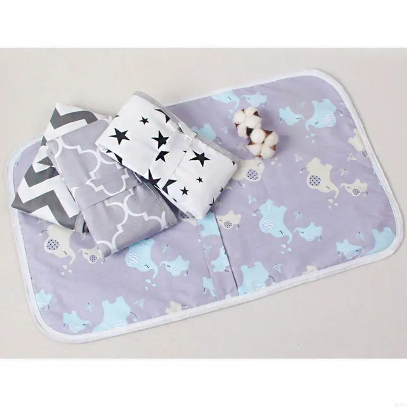 Portable Waterproof Baby Changing Mat Newborn Foldable Changing Diaper Nappy Pad Foldable Children Game Floor Mats