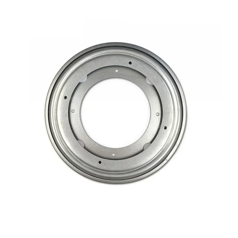 DIY Friendly Lazy Susan Galvanized Steel Lazy Susan Turntable Balls Move Smoothly Bearing Turntable Galvanized Steel
