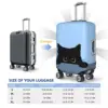 Cute Black Cat Suitcase Cover Holiday Animals Print Useful Luggage Case Business Protection 6