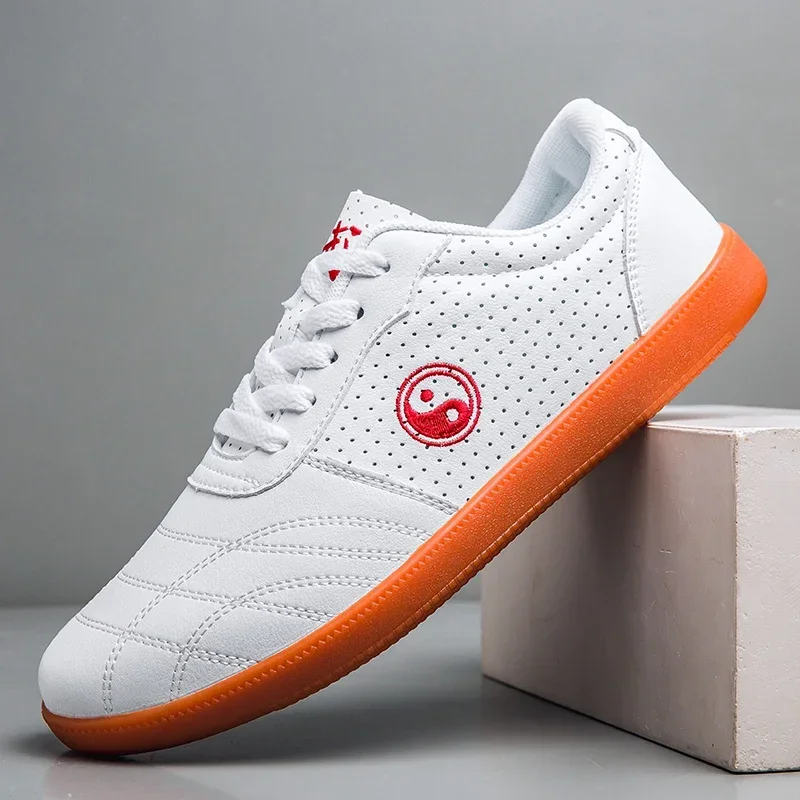 Tai Chi Shoes for Men Women Black White Ladies Kung Fu Fitness & Cross-Training Soft Sole Wushu Martial Arts