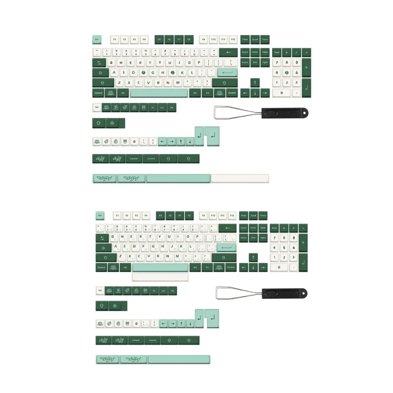 

138PCS Keycaps XDA Keycap Set DyeSubbed for Gaming Mechanical Keyboard