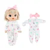 2023 New Dress Fit For 12Inch 30cm Baby Alive Doll  Girl Toys Doll Accessories 1