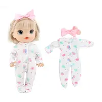 2023 New Dress Fit For 12Inch 30cm Baby Alive Doll  Girl Toys Doll Accessories 1