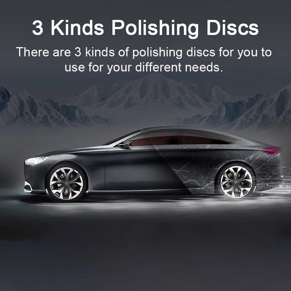 1500r/min Cordless USB Recharging Car Auto Scratch Repairs Machine Home Household Car Polishers Eccentric Waxing Machine