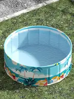 90/120/160cm pliable enfants piscine pataugeoire enfants piscine bébé encadré piscines bain pour animaux de compagnie enfant bassin piscine pour animaux de compagnie chien baignoire 5