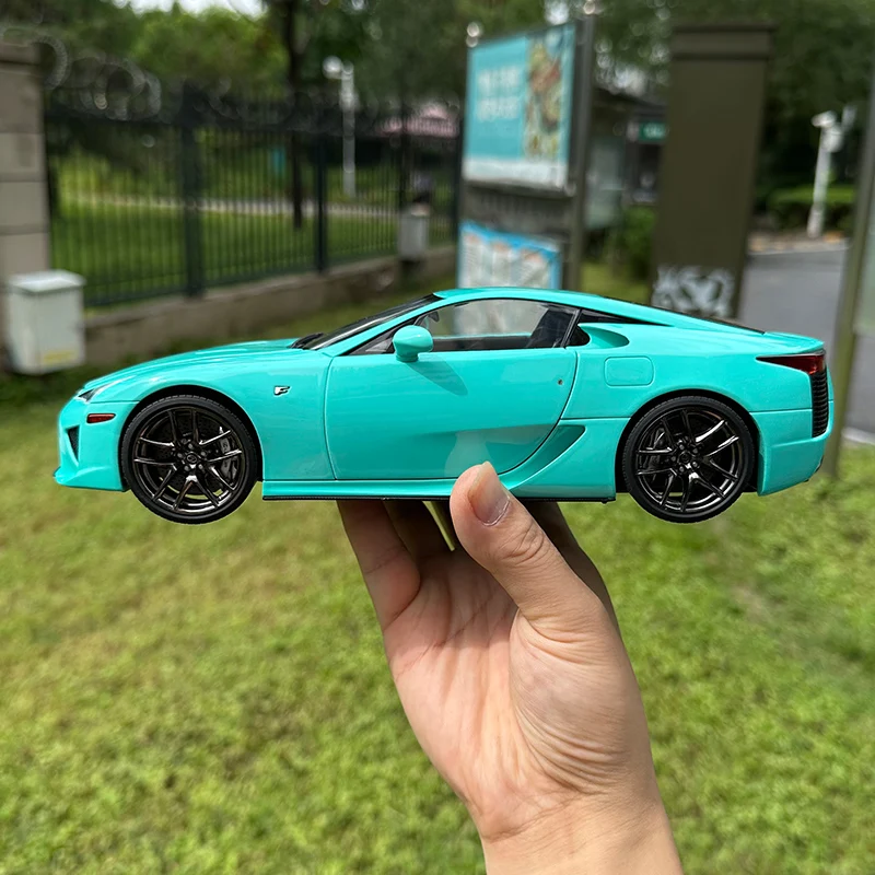 Well Diecast 1:18 LFA Alloy Full open car model Collection Display