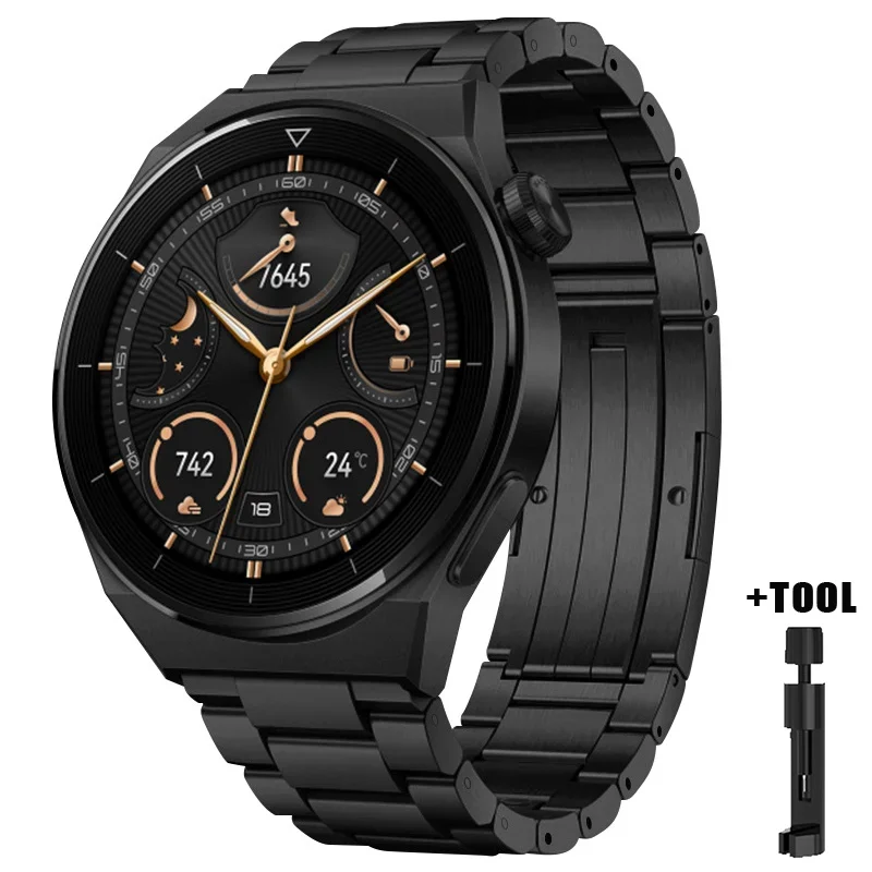 Titanium Luxury Link Bracelet - 22mm