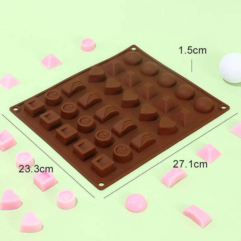 12 Cell Cavity Mini Chocolate Bar Candy Professional Silicone Mould Decor  Cake - AliExpress