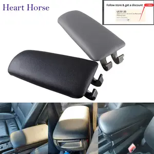 for Volvo Leather Car Central Armrest Pad Auto Center Console Arm Rest Seat  Box Mat Cushion Pillow Cover Vehicle Protective Styling Interior  accessories 850 C30 S60 S80 XC90 XC60 240 S70 S90