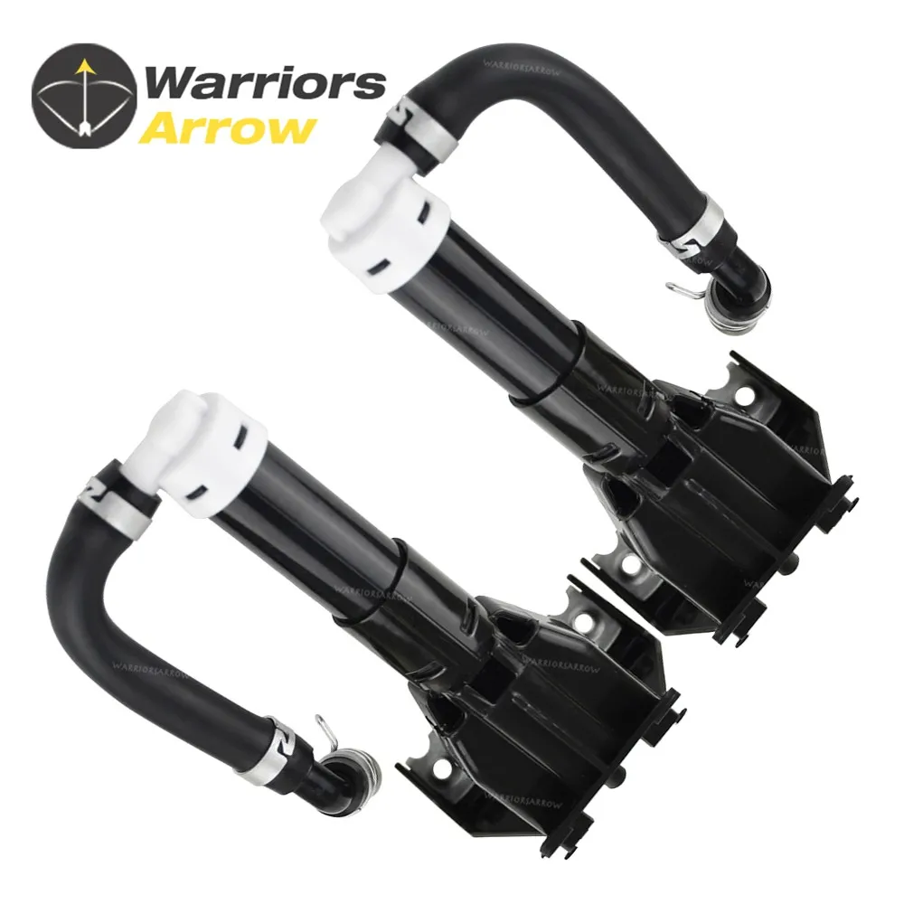 

Pair Front Left Right Headlight Washer Nozzle Plastic Black 8264A137 8264A138 For Mitsubishi Outlander XL 2010 2011 2012 2013