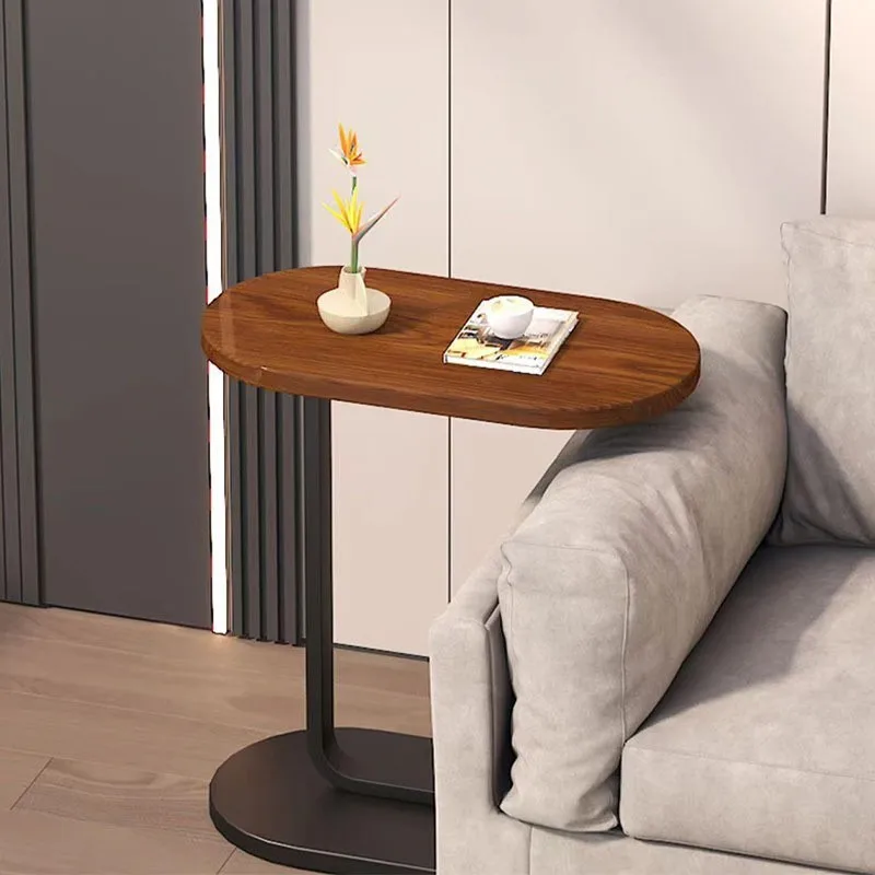 Ihome Kleine Salontafel Nachtkastje Opbergrek Mini Hout Log Sofa Bijzettafel Modern Eenvoudig Mobiel En Gemakkelijk Te Gebruiken Voor Thuisgebruik