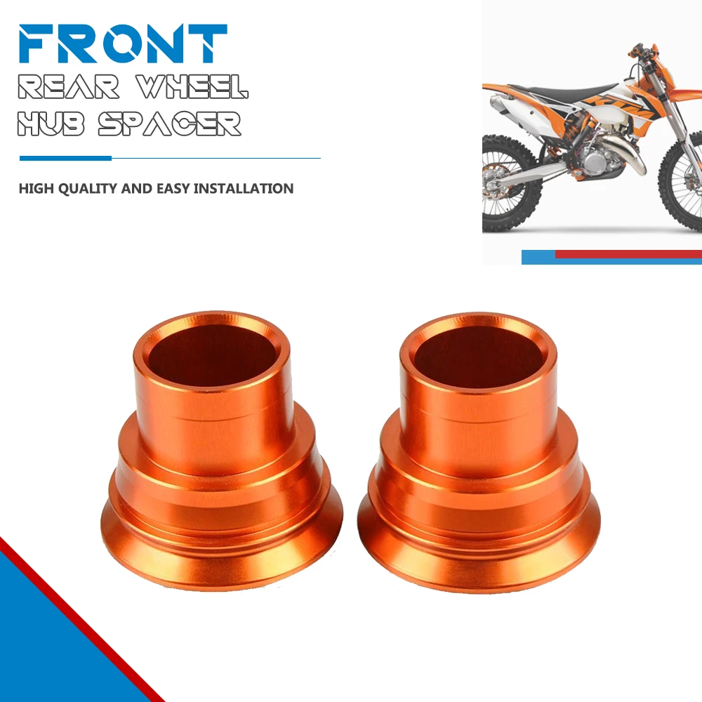 

Front Rear Wheel Hub Spacer Kit For 125 150 200 250 300 350 400 450 500 525 530 EXC EXCF SX SXF XCFEXCW XCW SMR 2003-2023