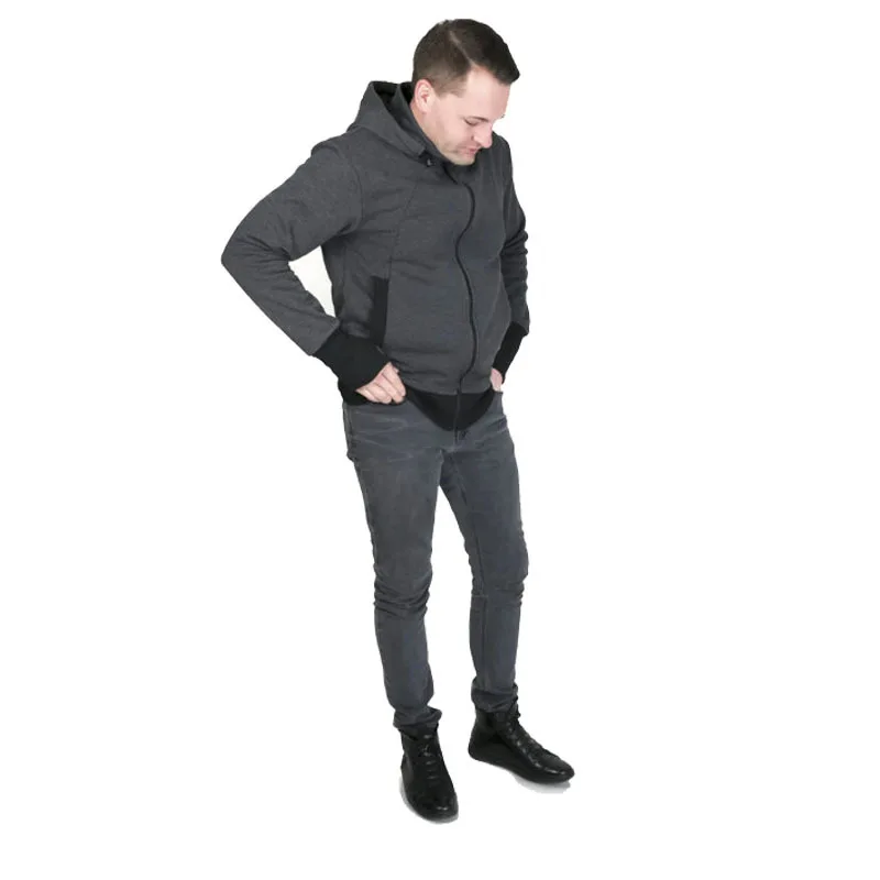 Hooded Baby Carrier Jacket Hoodies Daddy Men Sweatshirt Outerwear Autumn Winter Maternity Clothes Kangaroo Carry Baby Sweatshirt