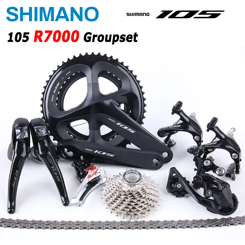 Shimano 105 R7000 Groupset 11v 2x11speed Road Bike 5034t Crankset 11