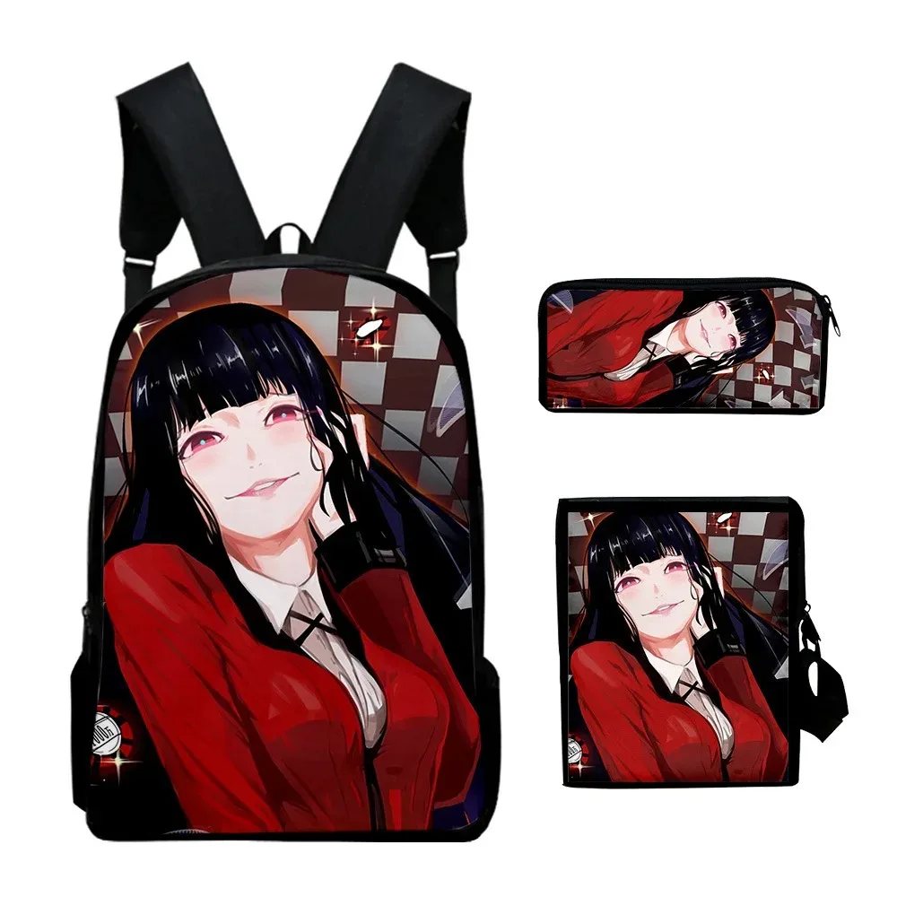 Harajuku 3D Print Student School Backpacks, Laptop Backpack, Backpack, Tilt Shoulder Bag, Pencil Case, Legal, Popular, Legal,