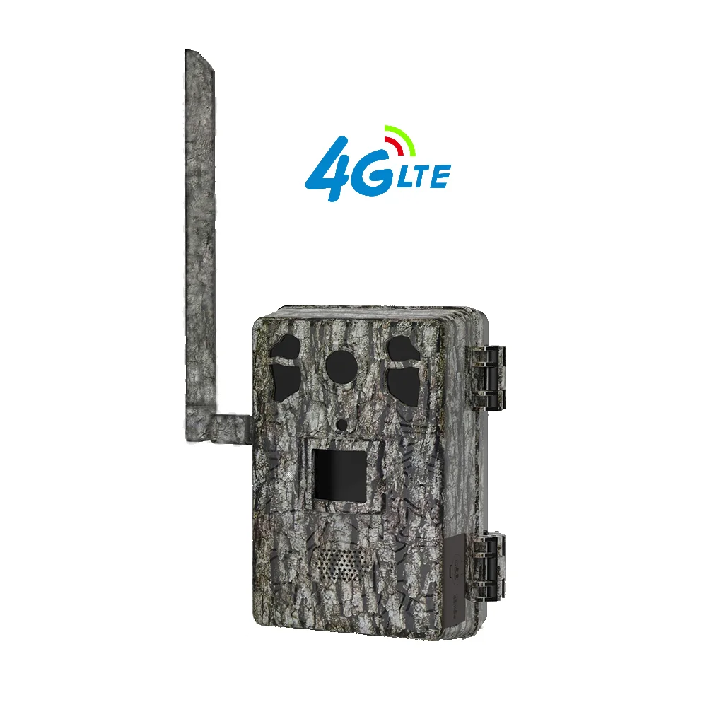 LCLCTEK 4G S06 H6 Livestream Wild Trail Hunting Camera 940nm Luce infrarossa invisibile Batteria ricaricabile Telecamera CCTV - immagine 2