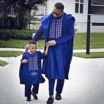 Akim Embroidered Agbada Suits