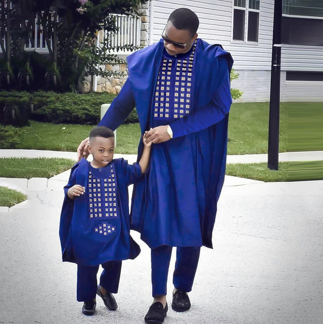 Akim Embroidered Agbada Suits