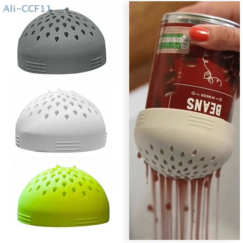 Food Grade Silicone Gel Filter Water Filter Cover Funnel Multi-use Mini Colander Food Mesh Can Drainer Kitchen Gadget