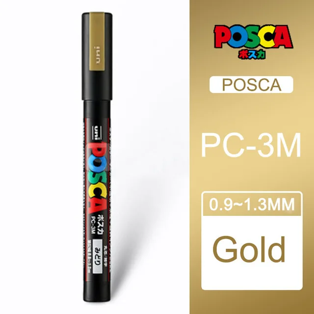 1pcs Uni POSCA Full-Color Acrylic Marker Pen