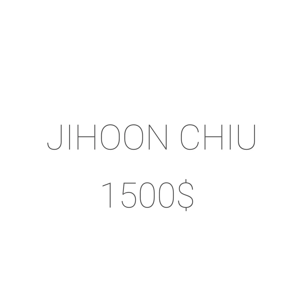 

JIHOONII 1500
