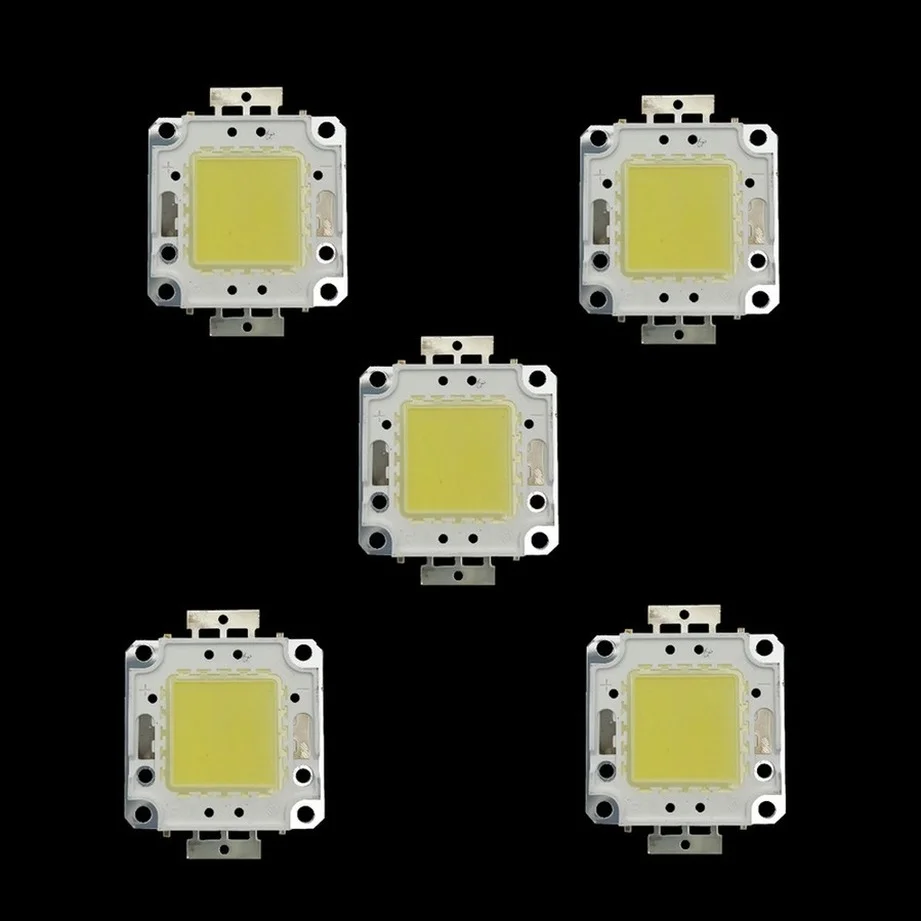 Enhanced LED Chip Beads Backlight Diode Lamps - Warm White & Cold White for DIY Lighting Projects