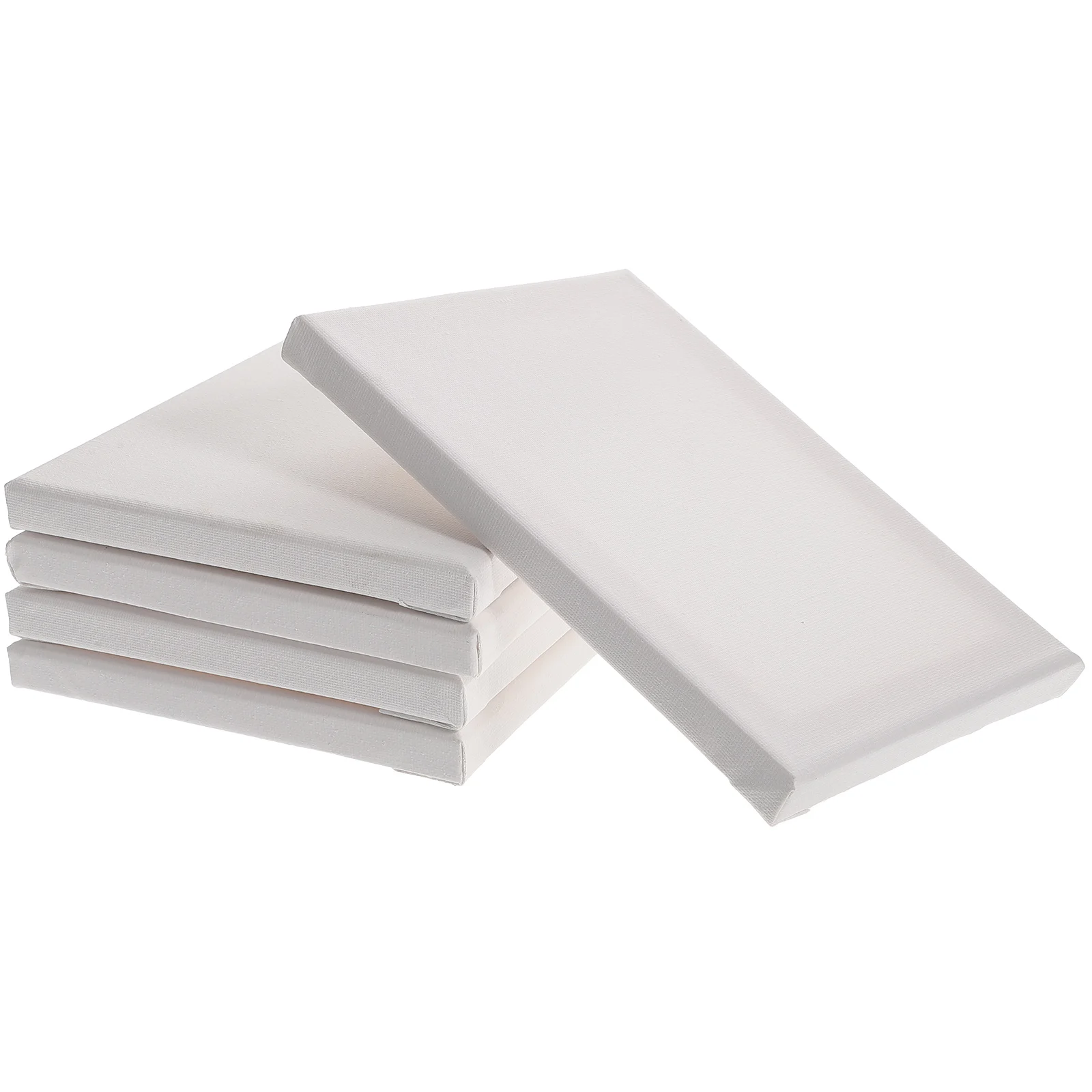 5pcs 뻗어 캔버스, 8 X 6 인치 (20 X 15 Cm) 정사각형 빈 캔버스 오일 수채화 그림 캔버스에 대 한 코 튼 캔버스