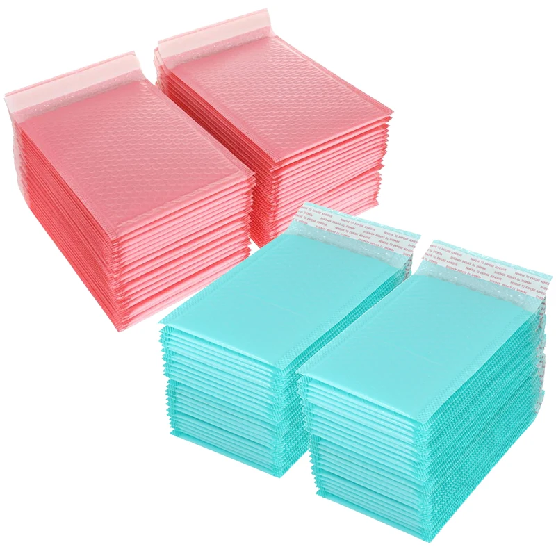 10pcs Bubble Envelope bag white PolyMailer Self Seal mailing bags Padded Envelopes For Magazine Lined Mailer | Дом и сад