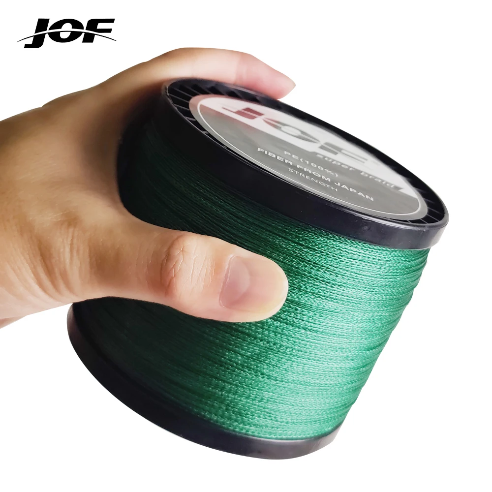 

JOF 300M 500M 1000M 4 Strands 8-80LB PE Braided Fishing Wire Multifilament Super Strong Fishing Line Japan Multicolor