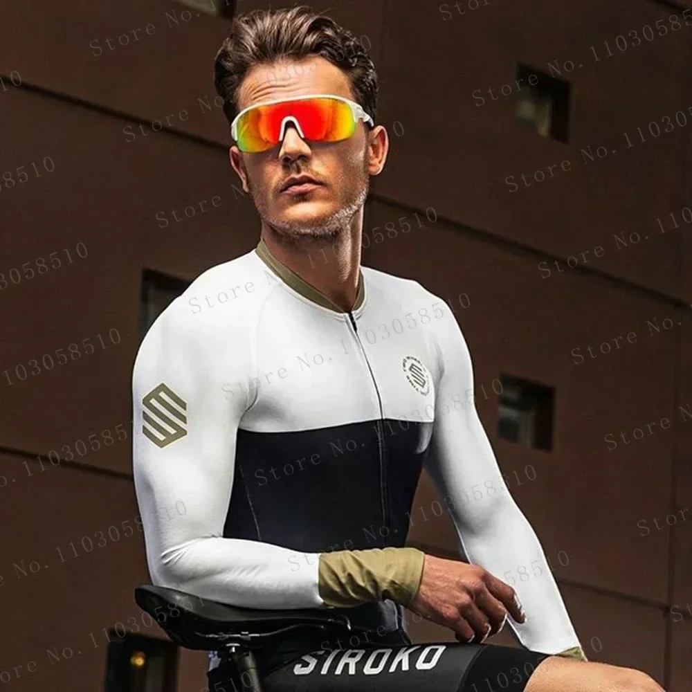 Siroko Men Cycling Jersey Racing Cycling Autumn Long Sleeve Shirt Outdoor Road Mtb Tops Maillot Ciclismo Spring