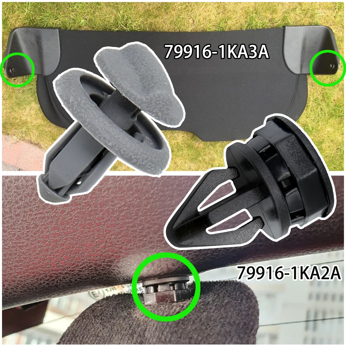 4 Crochets D'étagère Colis Juke F15 2010 2015 Attache