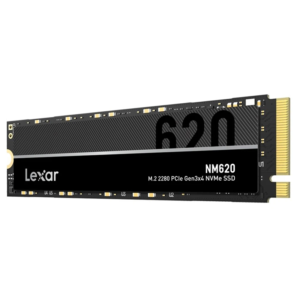 Lexar NM620 2TB M.2 NVMe SSD Solid State Drive PCIe3.0 4-channel NVMe1.4 Standard up to 3300MB/s Read Speed Large Capacity |