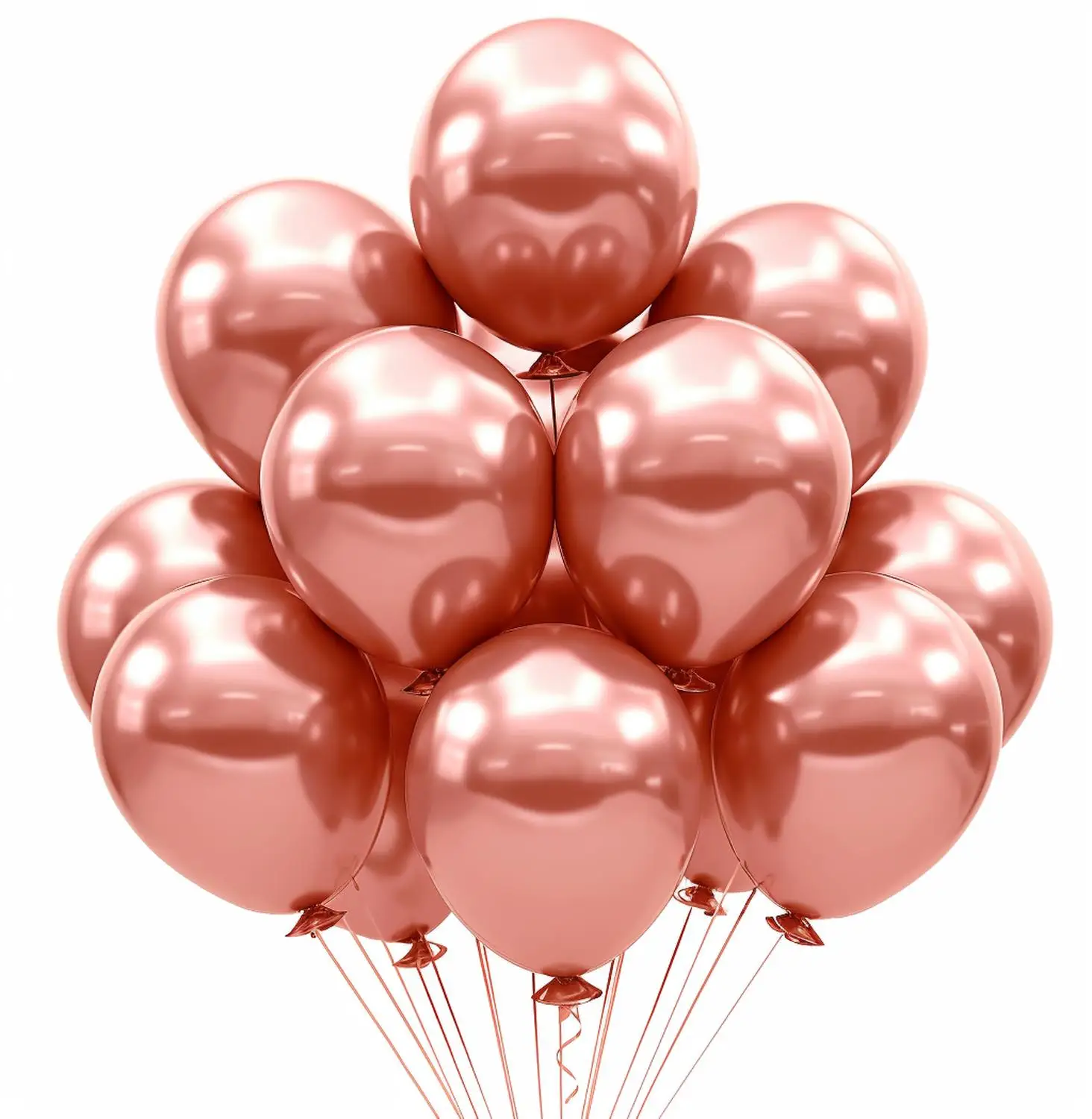 

100pcs Set 10 Inch Rose Gold 50pcs Latex Party Balloons Latex Balloon For Birthday Party Party Balloons Latex Party Balloons