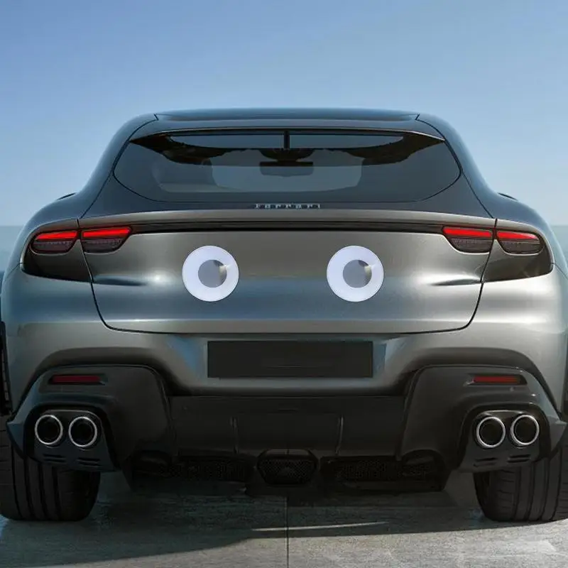 Cute Moving Eyeball Stickers 3D Large Wiggle Eye Decals Outdoor Garden Tree Decoration Stickers For Car Refrigerator Door Tree