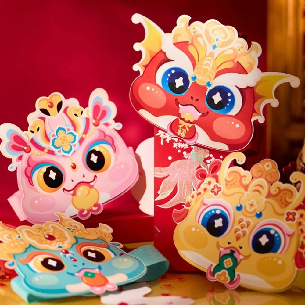 Cute New Year Snake Hat Kit Traditional Lucky Zodiac Snake Head Hat Blessing Chinese Style Snake Hat DIY Material Pack