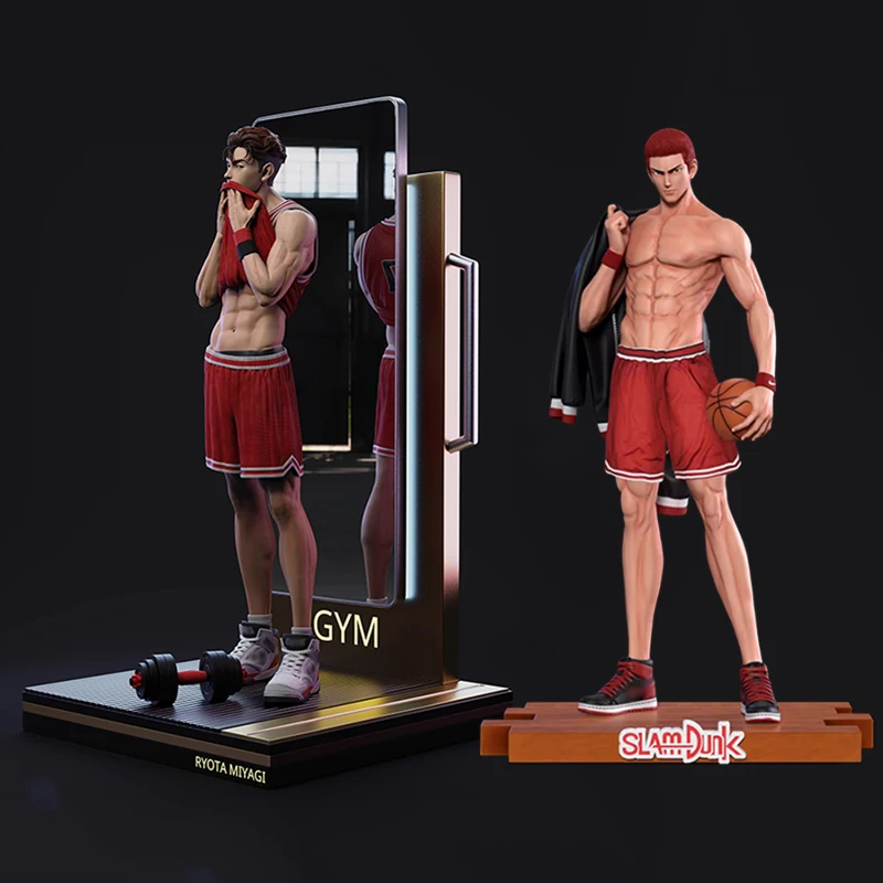 

SLAM DUNK Figure Miyagi Ryota Sakuragi Hanamichi Anime Action Figures SHOHOKU Basketball Team Figurine PVC Statue Model Toy Gift