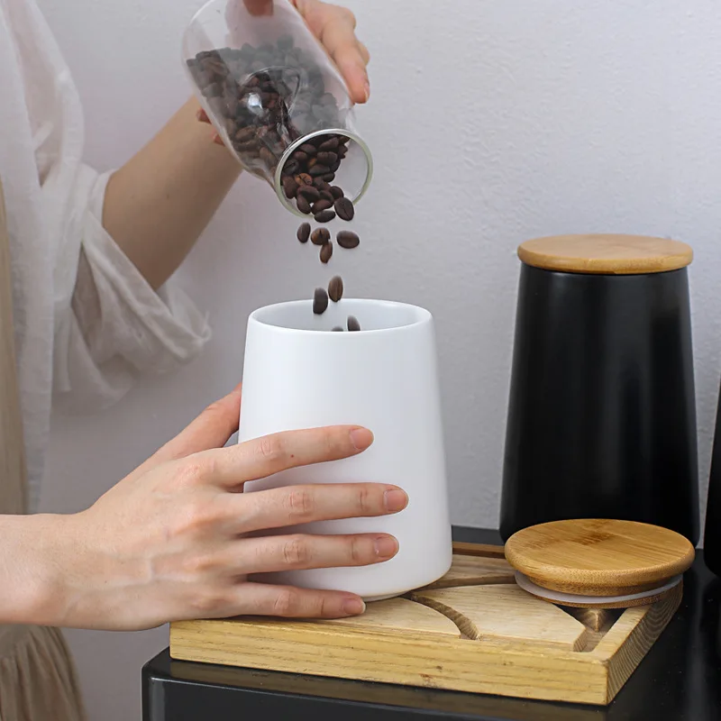 Yuehuam Juego De 3 Recipientes Herméticos Para Café, Té, Azúcar, Con