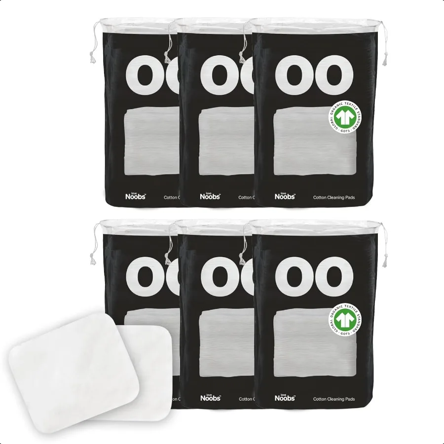 Ultra Soft Organic Baby Cotton Diaper Pads 360 Count