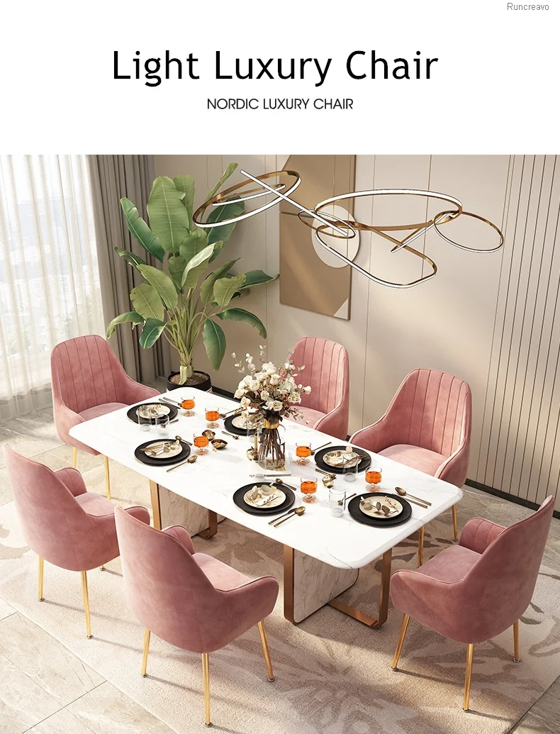 Description Picture 4 of itemLiving Room Chairs Nordic Modern Minimalist Dining Chairs Furniture Flanne Sofa Chairs for Kitchen Armchair Furniture for Home