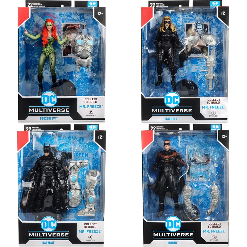 Mcfarlane Toys Dc Multiverse Batman E Robin - Batman Robin Poison Ivy Batgirl 7 Pollici Action Figure Model Regalo Giocattolo Da Collezione