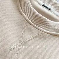 Einfarbiges Langarm Sweatshirt – Bild 5