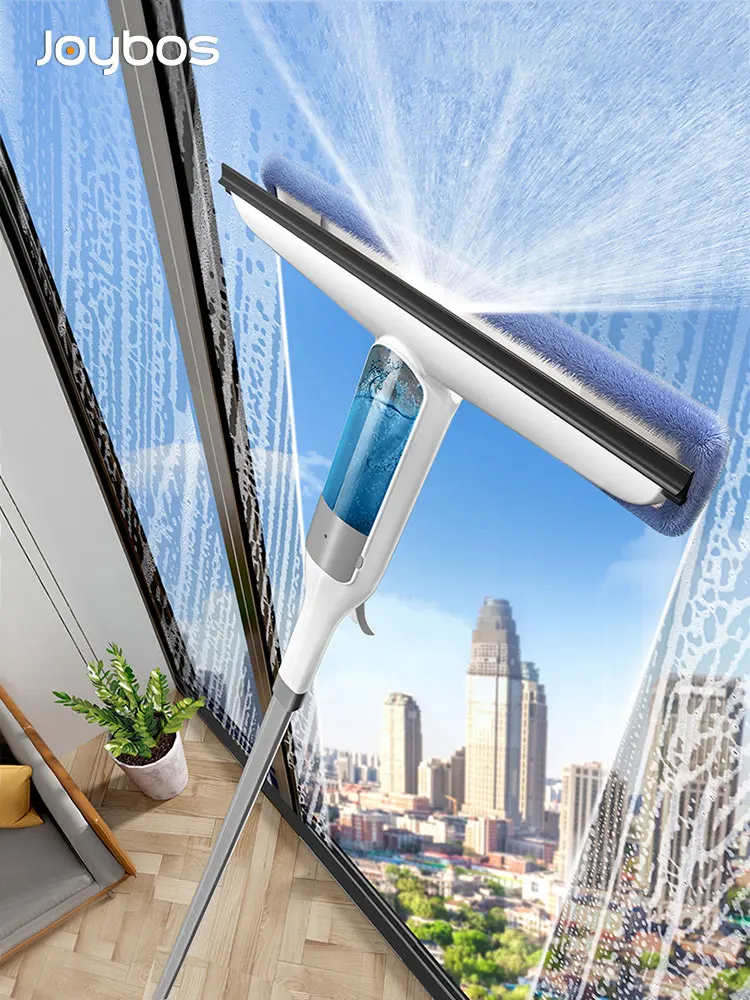 Joybos Multifunctional Spray Mop Window Cleaner Glass Wiper with Silicone Scraper Shower Wiper Floor Cleaning Mop Window Washer window cleaning squeegee window cleaner window cleaning tool cleaning scraper silicone scraper glass scraper glass window scraper cleaning squeegee shower squeegee cleaning mop