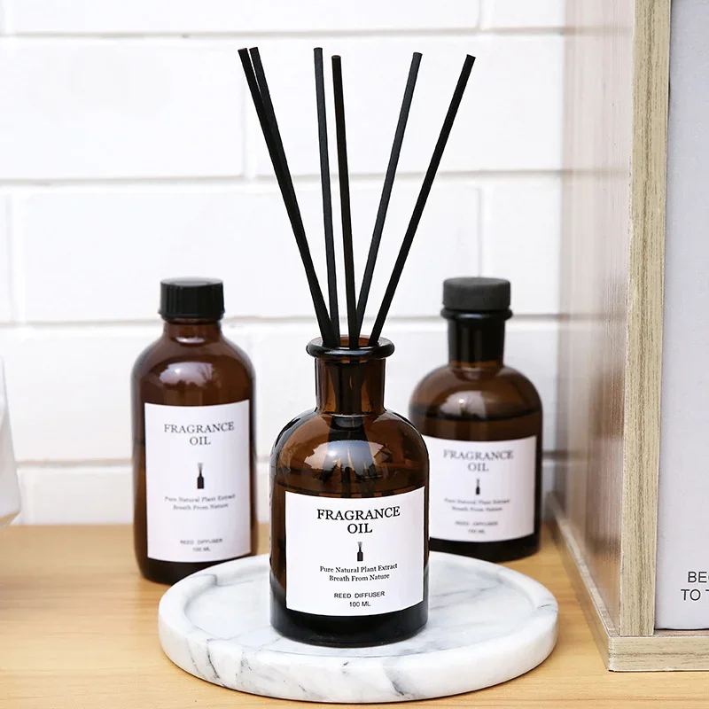 Aceites difusores de caña de sándalo de 100ml, fragancia duradera para Hotel, aceites esenciales de repuesto para aromaterapia de nardo para el hogar