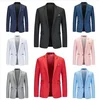 New Autumn Men's Western-style Suit Single-breasted Casual Cross-border Amazon Fashion Outdoor Wear Men's Blazer 1