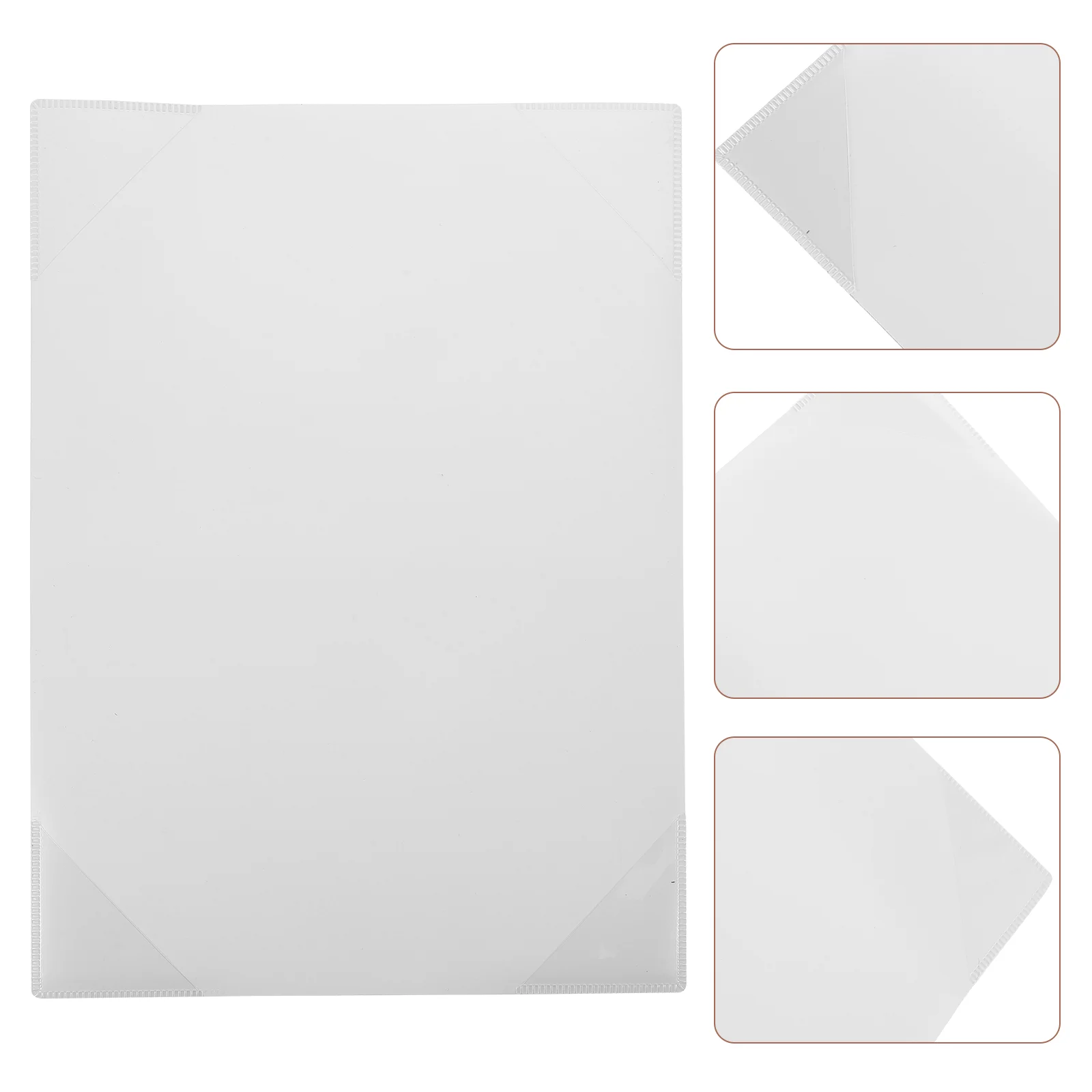 마그네틱 문서 가방 폴더, 파일 거치대 종이 정리함 보관, 세련된 PVC 보호대