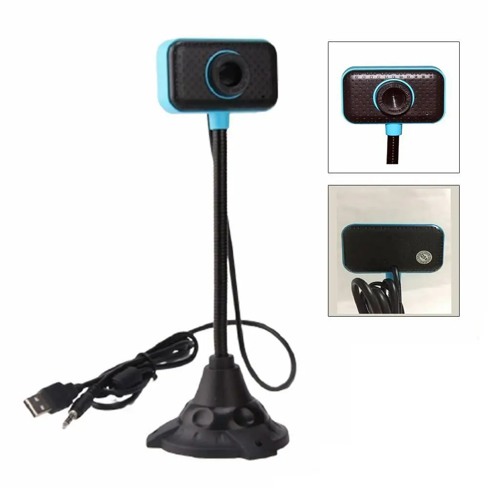 

Web Cam Desktop Camera Adjust Clip-On Webcam USB 2.0 Computer Camera